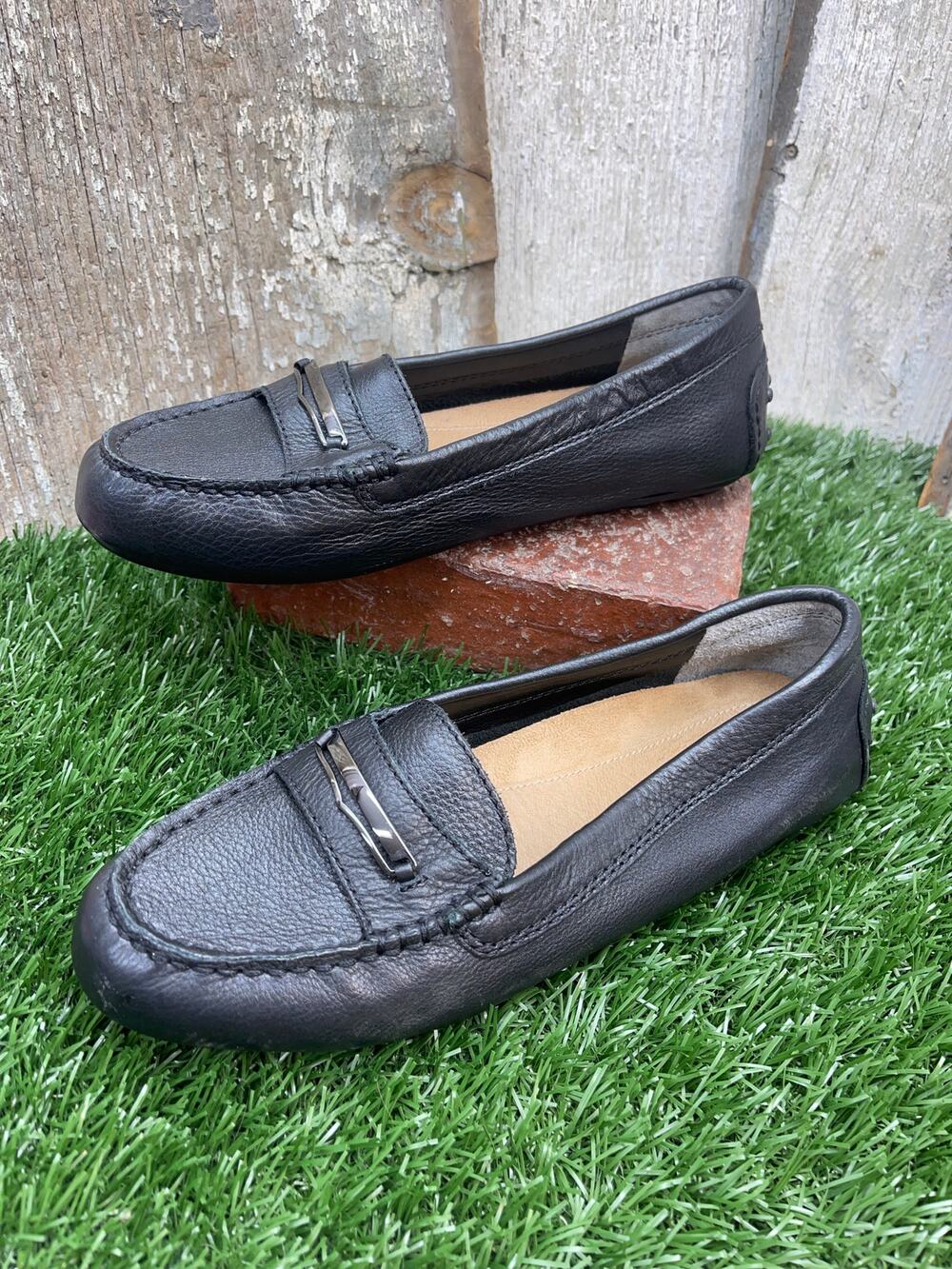 Vionic Honor Ashby Black Leather Loafer Women's 7.5